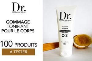 soins de gommage tonifiant de laboratoire Eferda