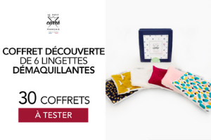 Coffret Découverte de Lingettes Démaquillantes Le Petit Carré Français
