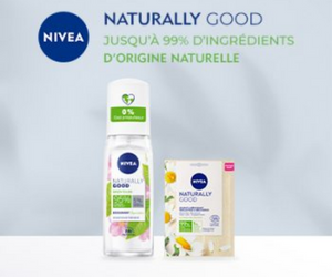 routine de soins Naturally Good de Nivea