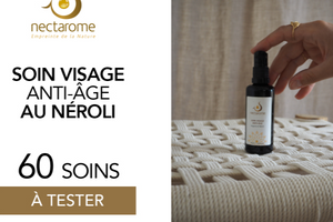 soin visage anti-âge de Nectarome