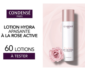 Lotion Hydra Apaisante Rose Active de Condensé Paris