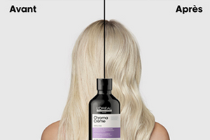 routine capillaire cheveux blonds & colorés de L’Oréal Professionnel