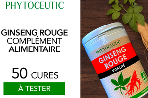 cure Ginseng rouge de Phytoceutic