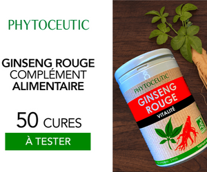cure Ginseng rouge de Phytoceutic