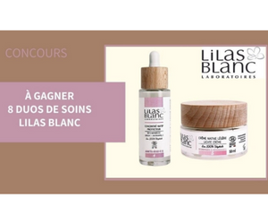 duo de soins Lilas Blanc