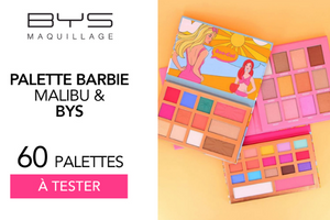 palette Barbie Malibu de BYS Maquillage