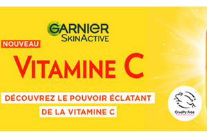 routine soins vitamine C de Garnier