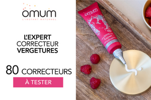 soin correcteur de vergetures de la marque Omum