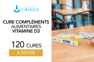 cure de vitamines D UVE D3 800 de la marque Crinex