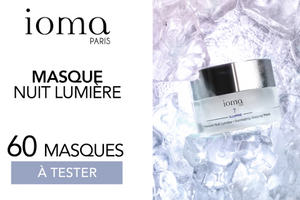 masque antitache Nuit lumière de IOMA