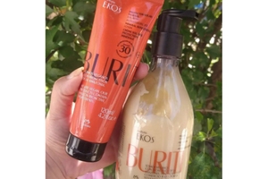 routine de soins solaires EKOS BURIT de NATURA