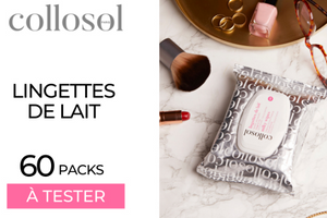 pack lingettes de lait de Collosol
