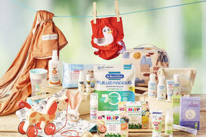 un coffret bébé Edition Ultra limitée HIPP