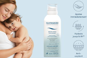 brume d’eau apaisante de Neutraderm Baby