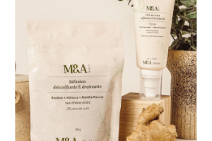 duo infusion + gel en eau drainant de M&A Detox