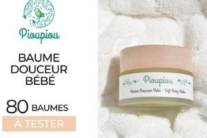 baume douceurs bébé Pioupiou Cosmétics