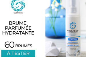 brume parfumée hydratante de Guérande Cosmétics