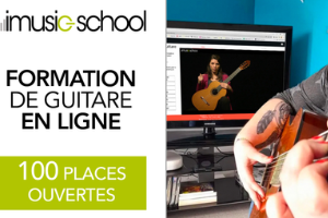 formation à la guitare avec Imusic-school à tester