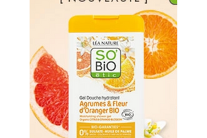 gel douche hydratant So’Bio étic