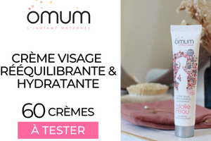 crème visage rééquilibrant d’Omum