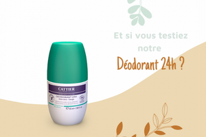 déodorant 24H bio de Cattier