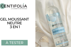 gel moussant neutre 3 en 1 de Centifolia