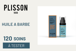 huile à barbes naturelles de Plisson