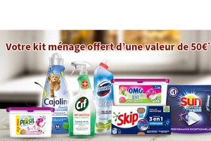 kit ménage offert