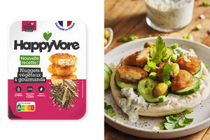 nuggets végétaux & gourmands d'Happyvore