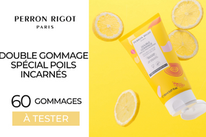 gommage spécial poils incarnés Perron Rigot