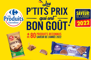 pack reconnu Saveur de l’Année 2022 de Carrefour