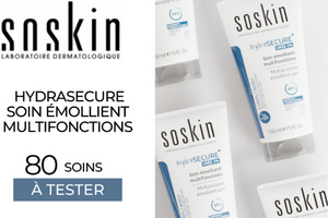 un soin émollient Hydrasecure du laboratoire Soskin