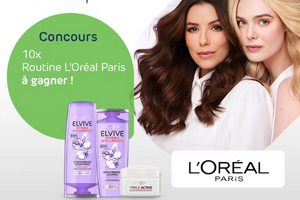 routine L'Oréal Paris à remporter