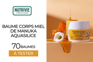 Un Baume corps au Miel de Manuka Aquasilice
