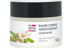 baume corps adoucissant ultra riche Mademoiselle Bio