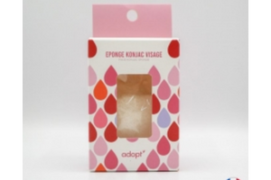 éponge Konjac visage d'Adopt