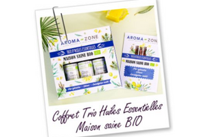 le coffret d'huiles essentielles d'Aroma-Zone