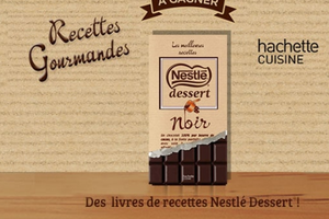 livre de recettes Nestlé Dessert
