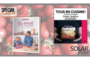 lot livres de recettes des éditions Solar
