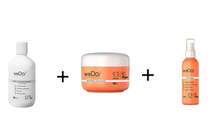 routine de soins capillaires weDo