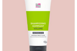 shampooing gommant volume de Mademoiselle Bio