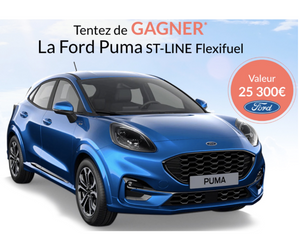 voiture Ford Puma ST-LINE Flexifuel à gagner