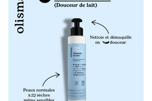 lait démaquillant Douceur de Lait Olisma