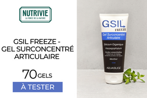 GSIL Freeze Gel Surconcentré Aquasilice de Nutrivie