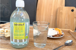 bouteille de sève de Bouleau bio de Ladrôme