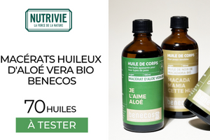 macérât huileux d'aloé vera bio Benecos de Nutrivie