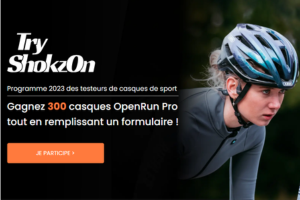 un casque OpenRun Pro offert