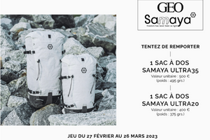 un sac à dos d'alpinisme Samaya à gagner