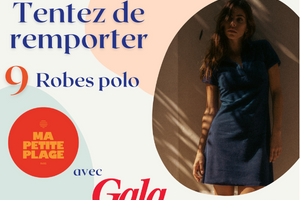 une robe polo Martina de Ma petite plage