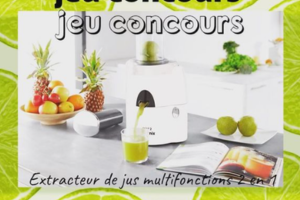 extracteur de jus Magimix offert
